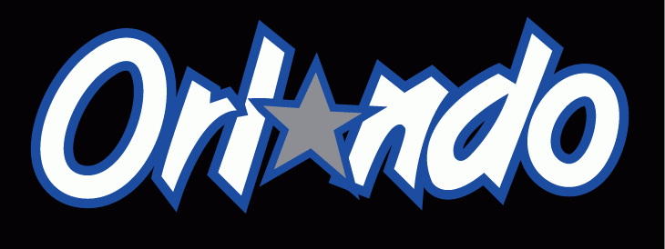 Orlando Magic 1989-2000 Wordmark Logo iron on heat transfer